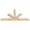 Ekena Millwork Richland Rough Sawn Timber Gable Bracket, Douglas Fir, 84"W x 45"H x 4"D x 6"F, 13/12 Pitch GBW084X45X0406RIC00RDF - alternate 5